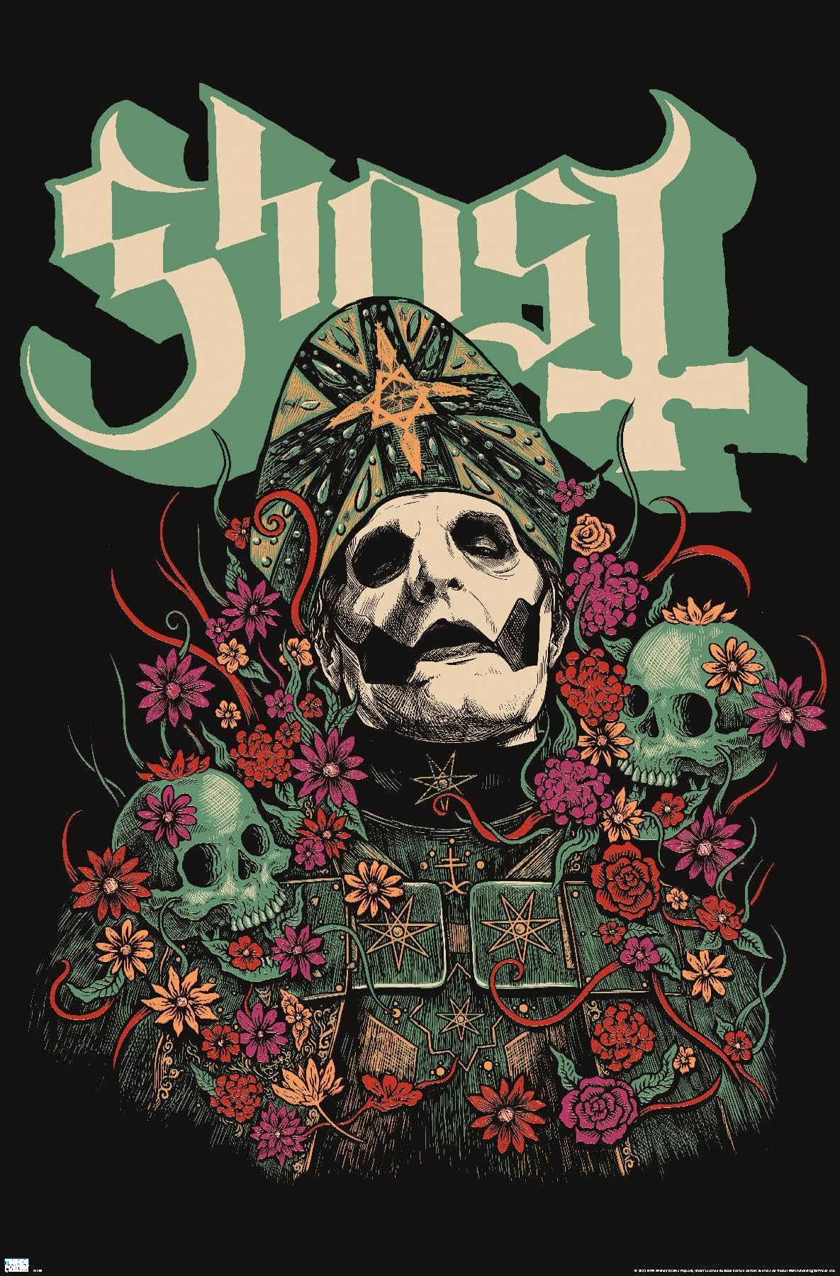 Trends International Ghost - Bliss Wall Poster, 34L x 22.4W, Unframed Version