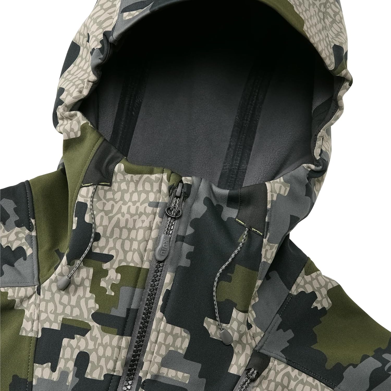 KUIU Axis Hybrid Hooded Jacket – Waterproof Paneling, Wind Resistant, Fleece-Lined Soft Shell for Active Cold Weather Hunting - Image 2