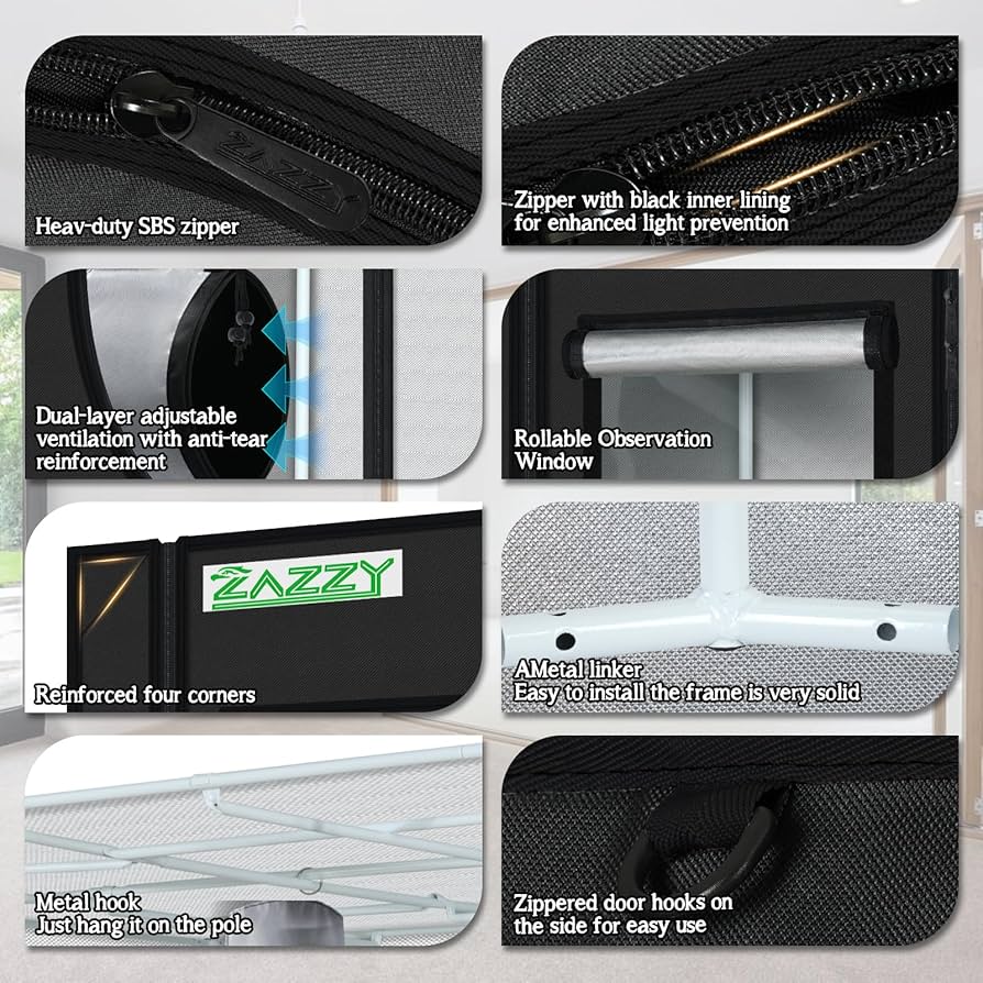 Amazon.com: zazzy Growing Tent, 120