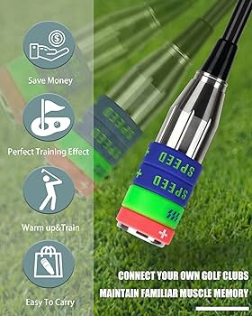 Amazon.com : Big Crazy Golf Swing Speed Trainer Adjustable