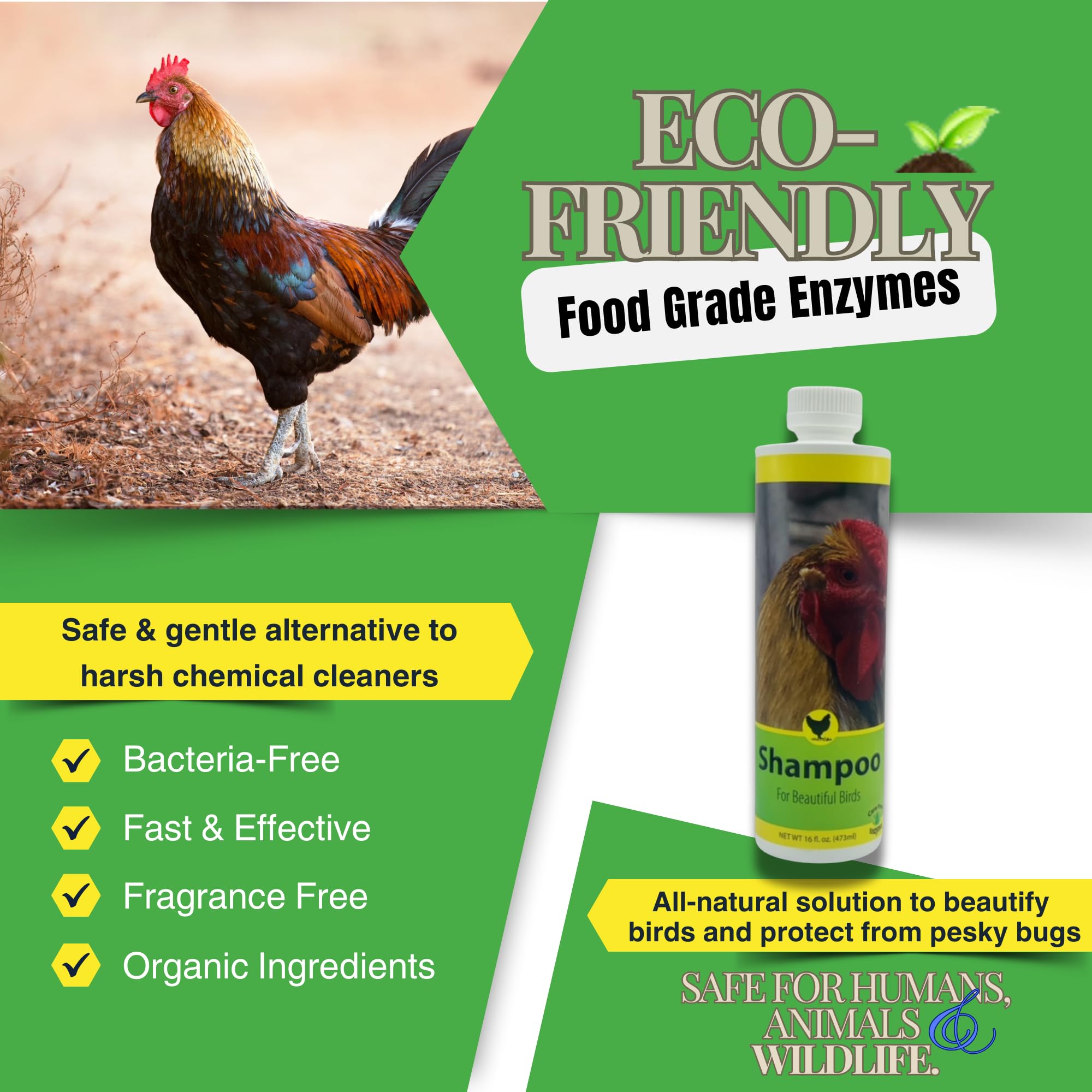 Carefree Enzymes Producto de higiene avícola