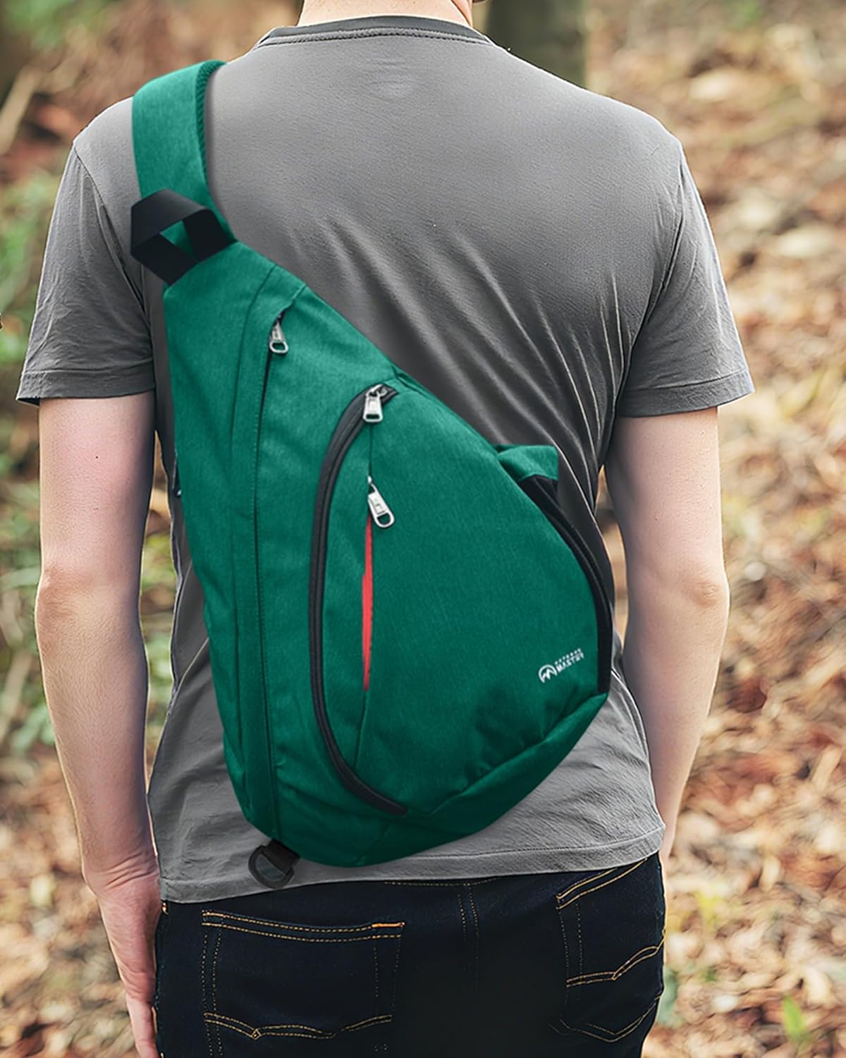 OutdoorMaster Sling Bag, Hiking Daypack, Crossbody Shoulder Chest Urban Outdoor Travel Backpack for Women & Men - Image 6