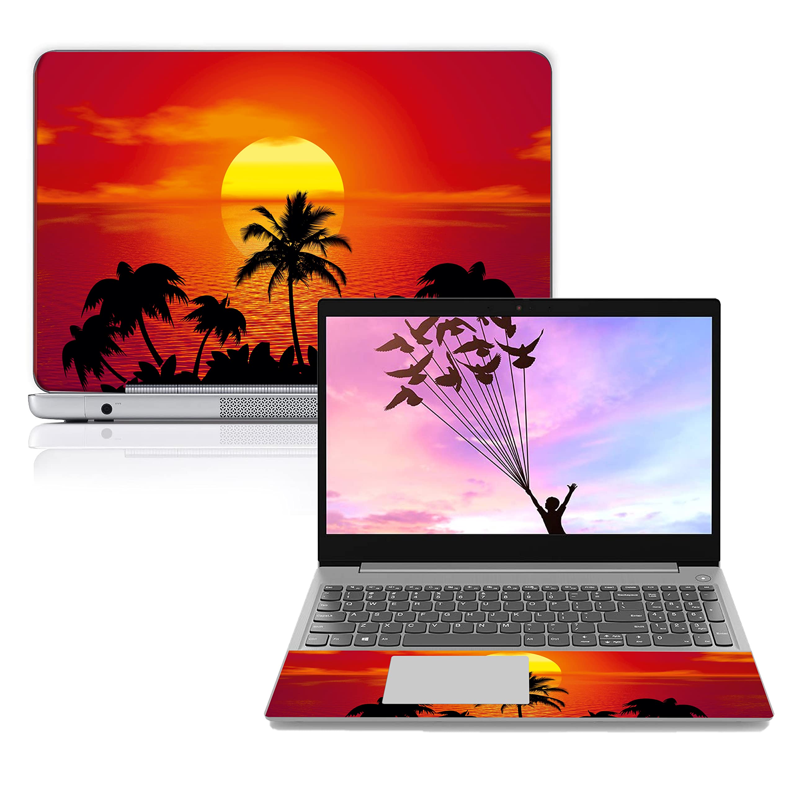 Paper Plane Design Laptop Skins Stickers (15.6 Inches) d325-image-36