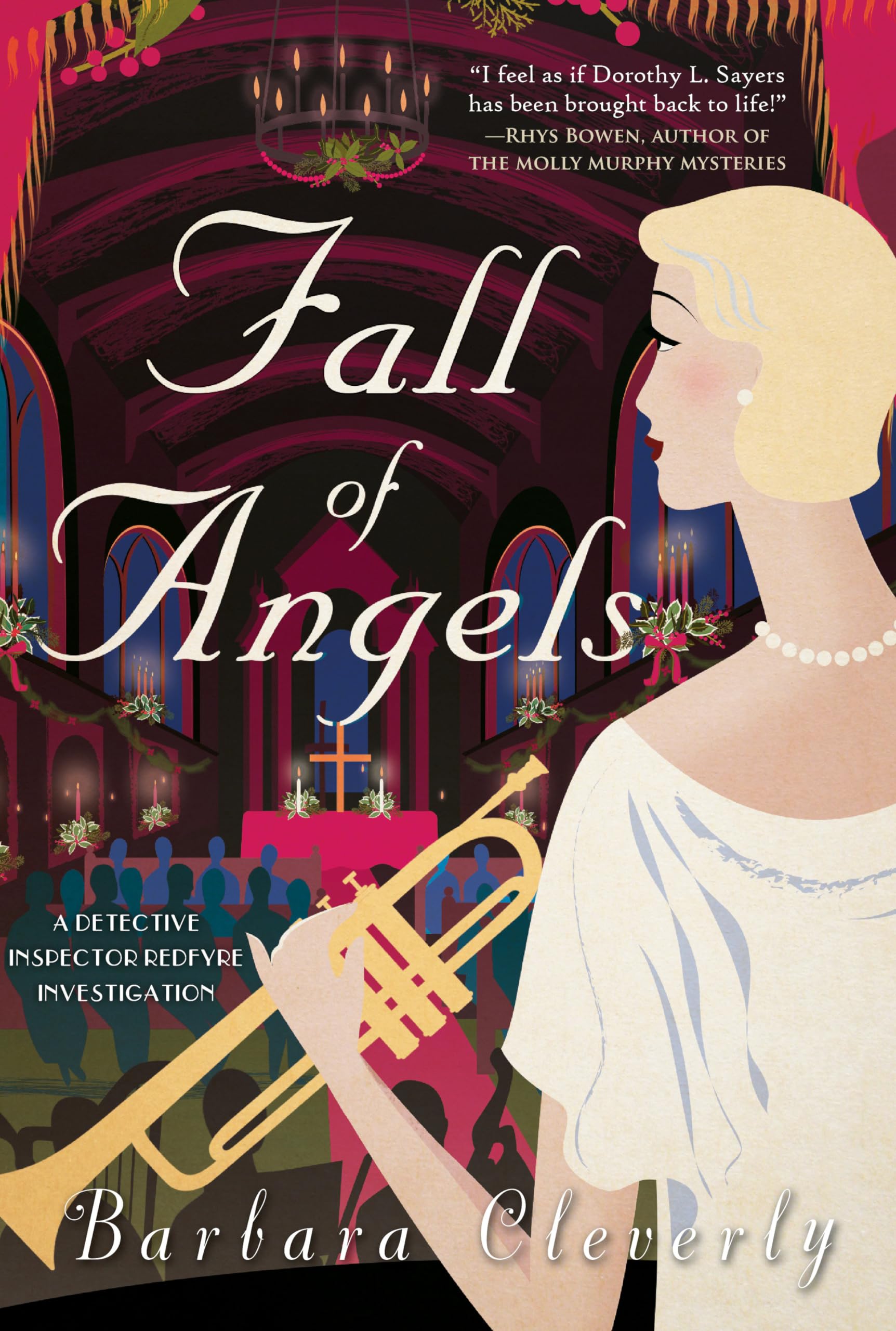 Buy Fall Of Angels: Inspector Redfyre Mystery #1 Cleverly, Barbara (An Inspector Redfyre Mystery) — BookShops.in