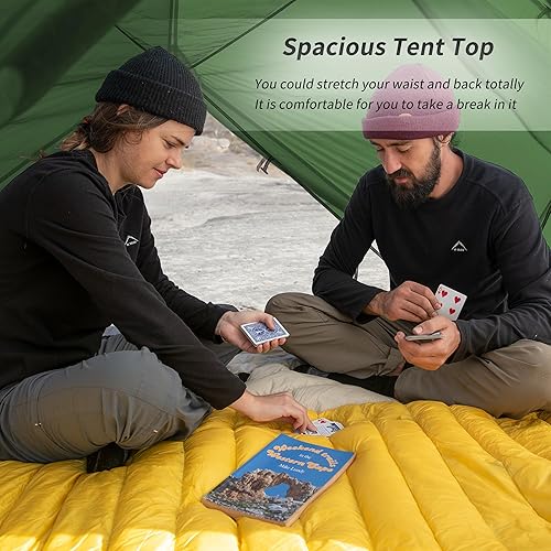 Miniatura 5 de Naturehike Mongar - Tienda de campaña para 2 personas, 3 estaciones, Tienda de campaña para mochileros ultraliviana para senderismo, Ciclismo