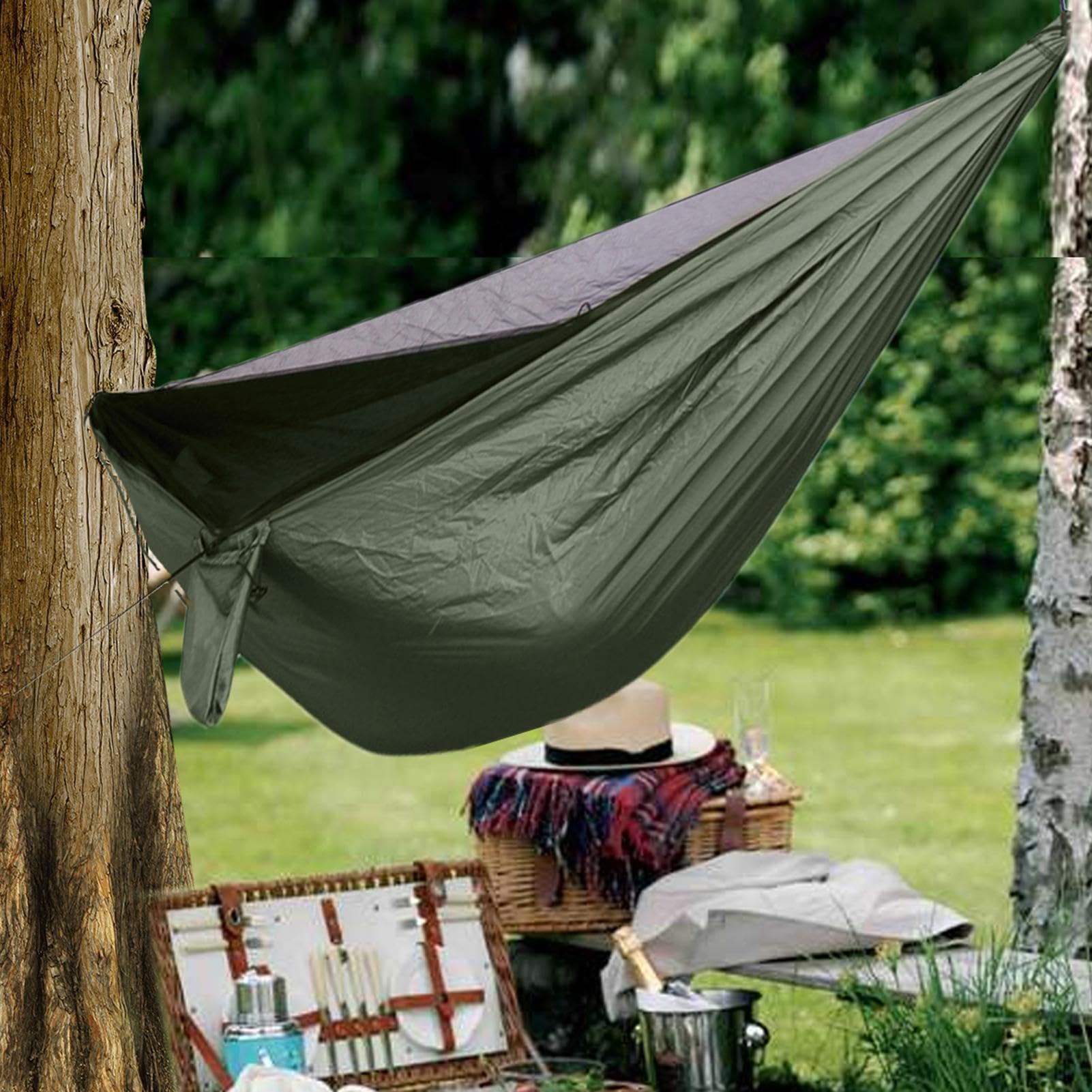 Amaca Da Campeggio Con Zanzariera Attrezzatura Da Campeggio, Telo, Rete