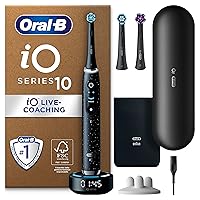 Oral-B Spazzolino Elettrico Ricaricabile iO 10 Nero, 3 Testine Oral B