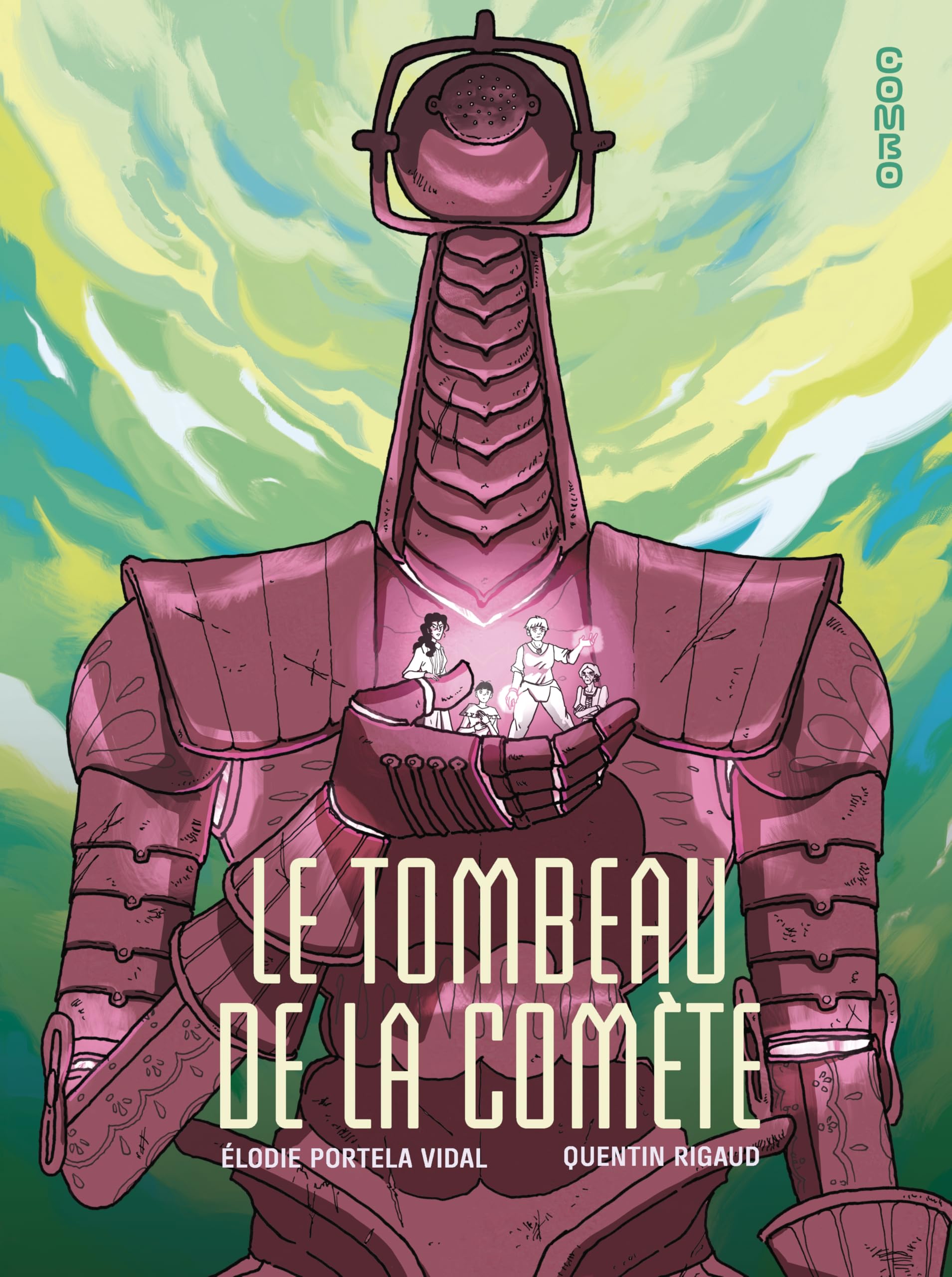 Le Tombeau de la Comète - Quentin Rigaud - Dargaud - cartonné - Bande dessinée