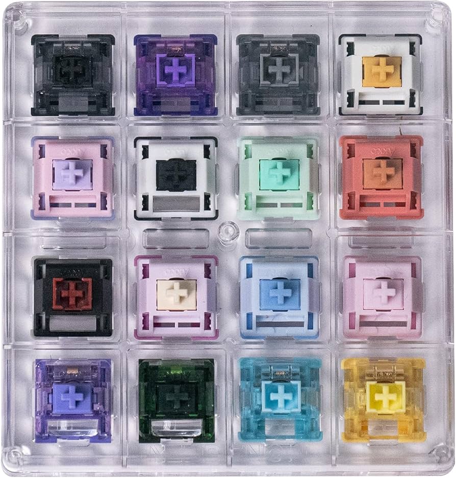 Amazon.co.jp: Akko 16キースイッチテスター メカニカルキーボード
