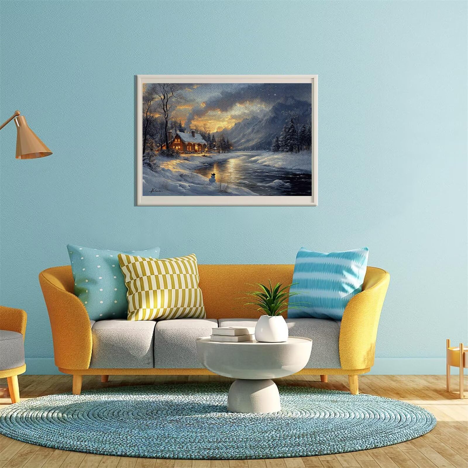 Puzzle górskie dla dorosłych dzieci wyrafinowane 1500 sztuk klasyczne niemożliwe układanki ciężkie krajobrazy od 8 9 10 lat dziewczynki chłopcy Jigsaw Art Educa, do dekoracji i prezentów 57