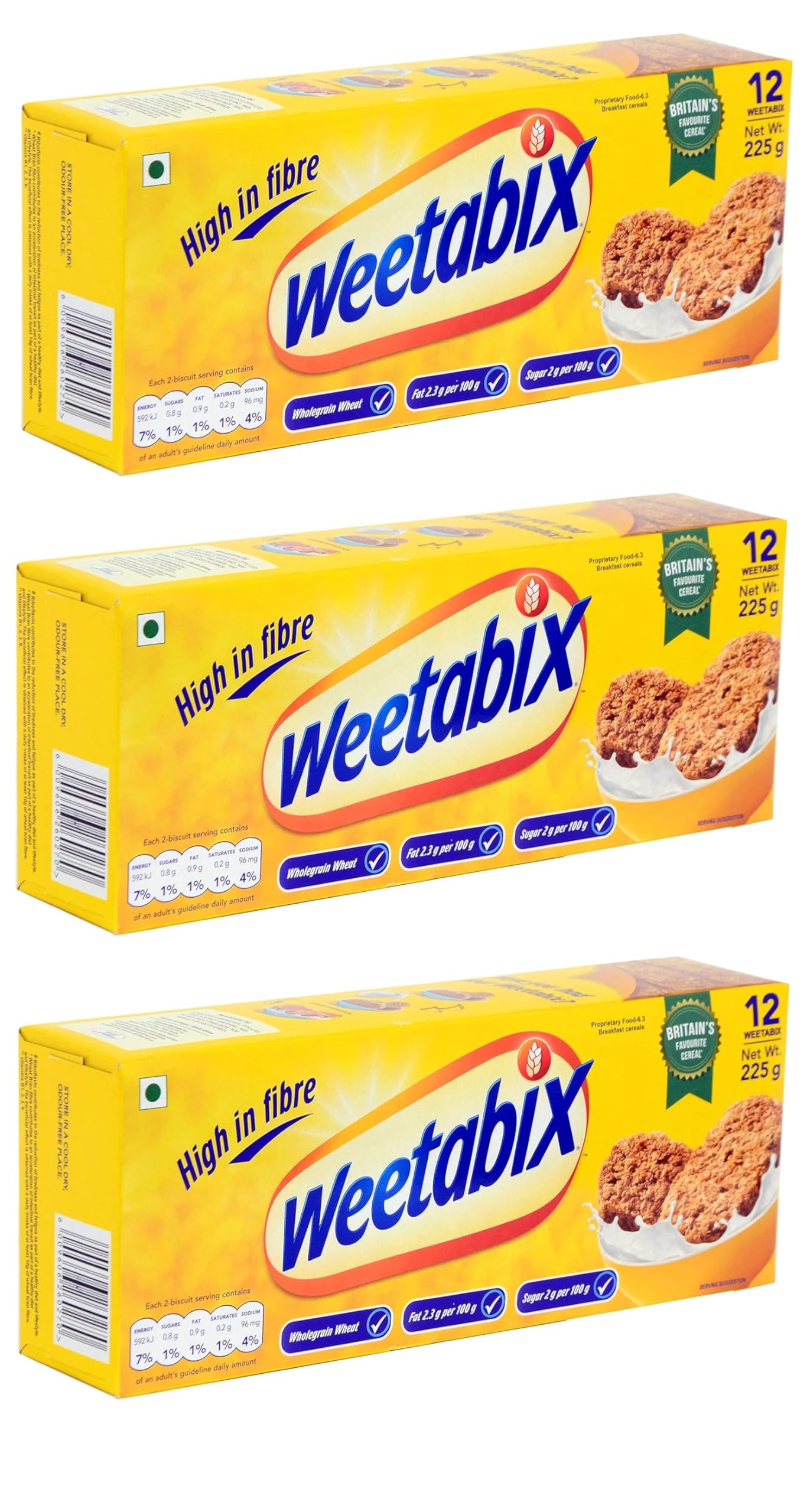 Weetabixx Breakfast Cereals Original Made With Whole Grain Low In Sugar 7.58 oz / 215g Pack Of 3 (UK) (B0CPT8WBPZ) Amazon Price History, Amazon Price Tracker
