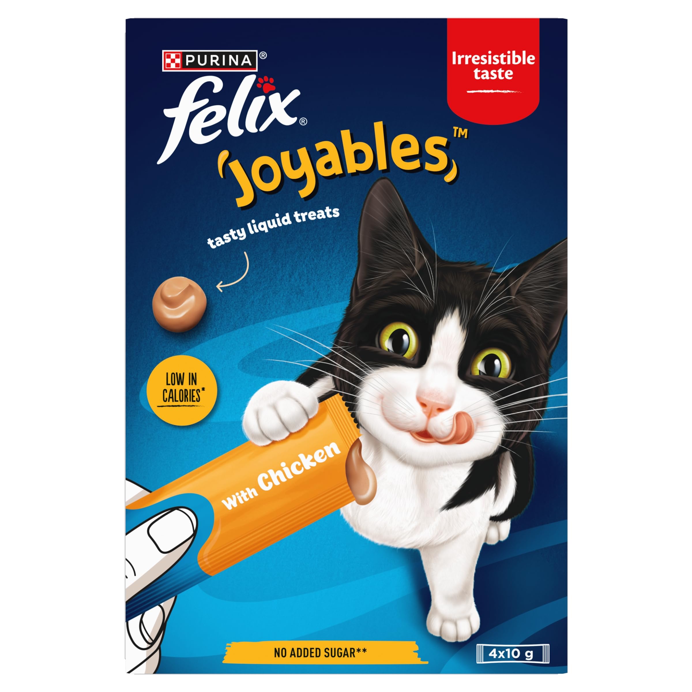 Felix Joyables Liquid Cat Treats - Chicken Flavor