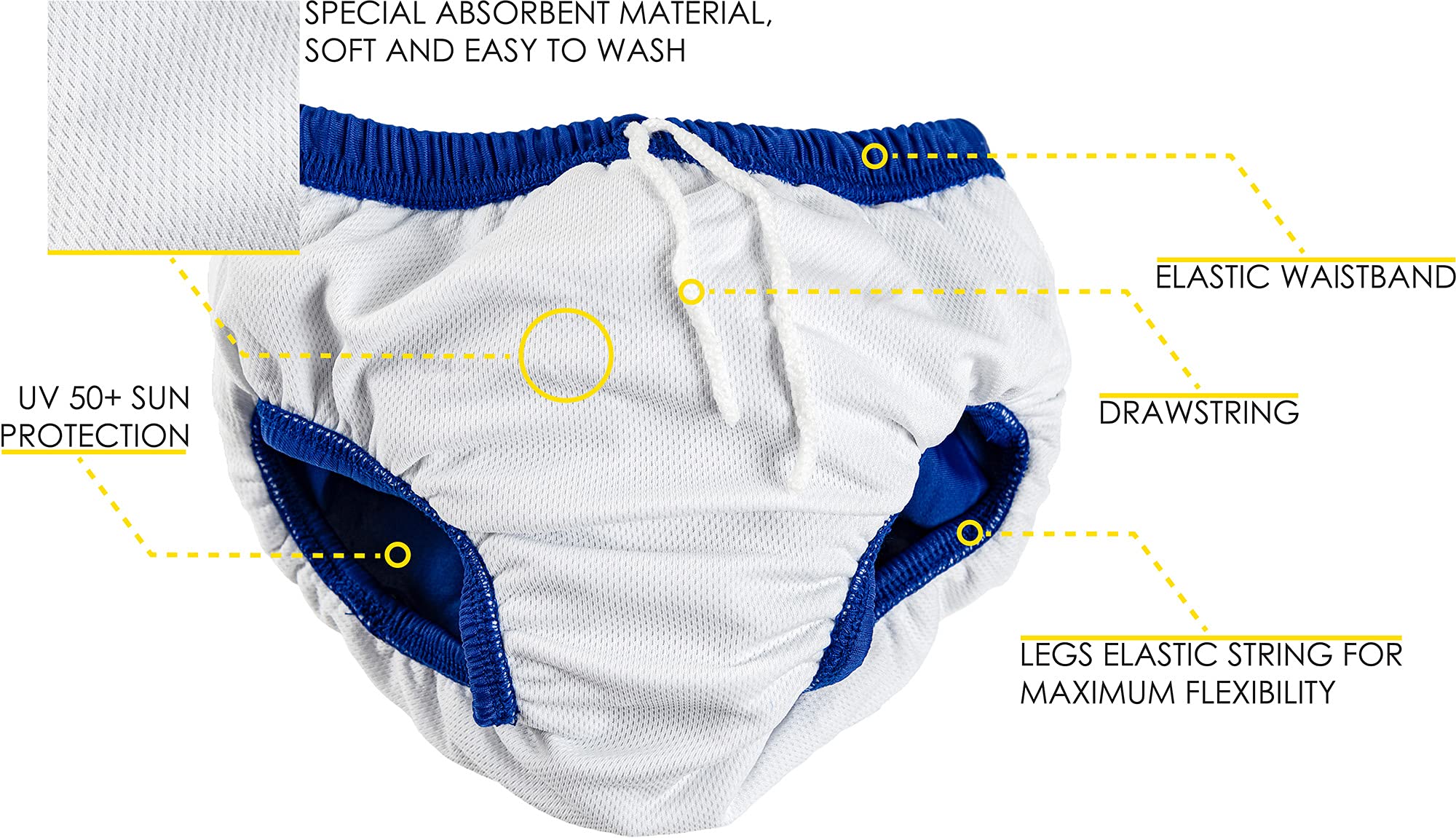 Cressi Babaloo Diaper - Kinder Unisex Reusable Schwimmwindel