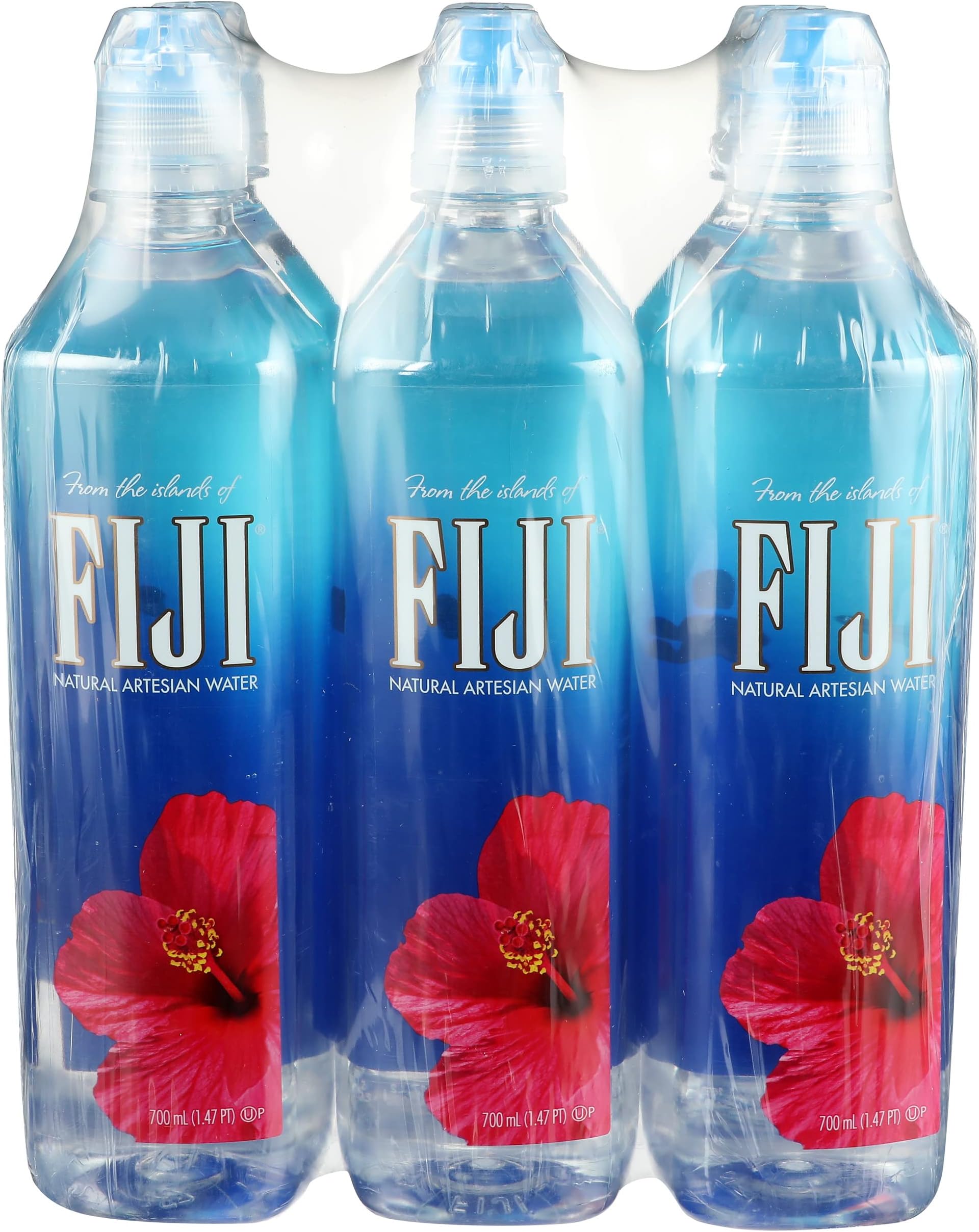 FIJI Natural Artesian Water, 23.7 Fl Ounce Bottle (Single)