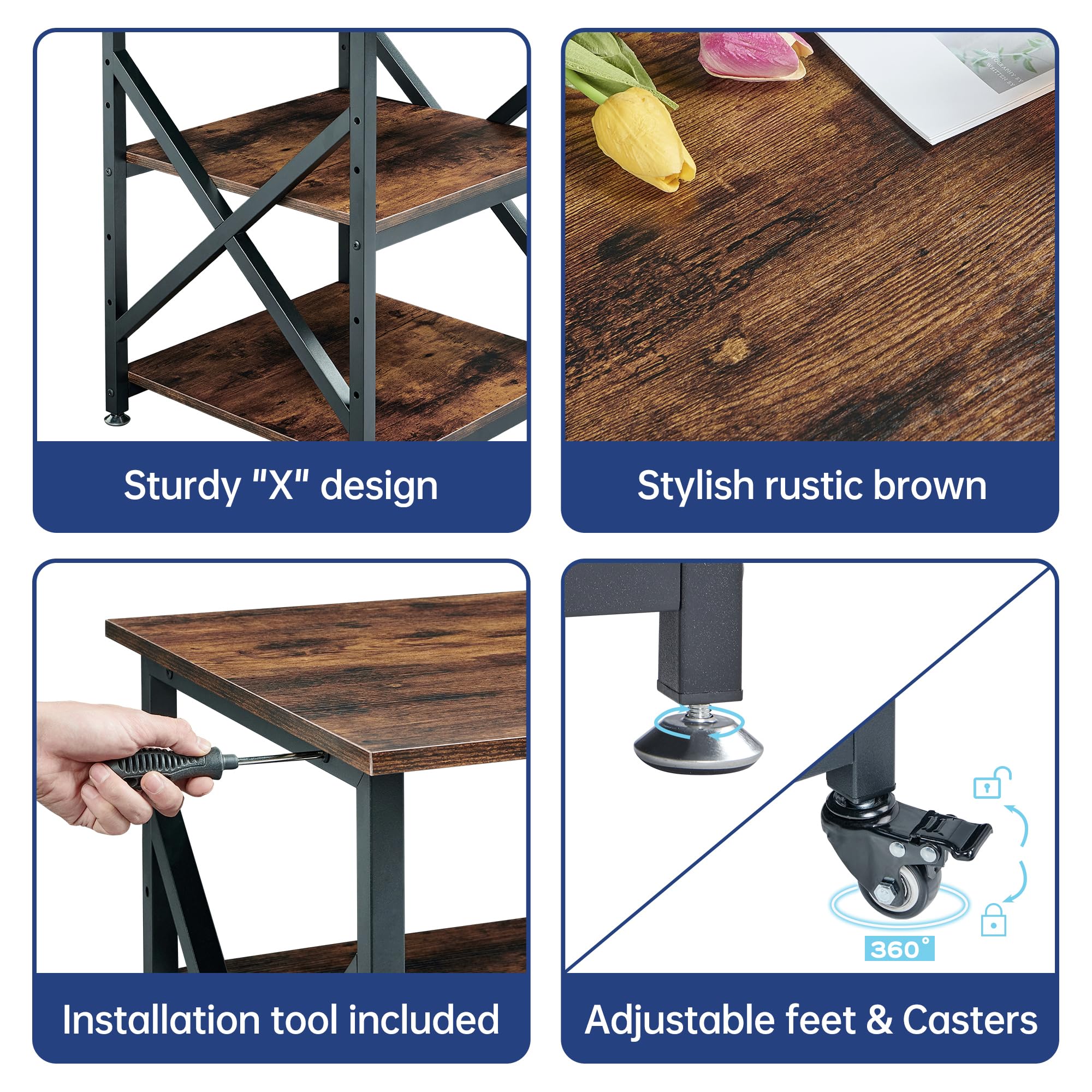 Large 3D Printer Stand - Fannova Organizer -7