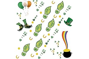 St. Patrick's Day Leprechaun Footprints Floor Decals