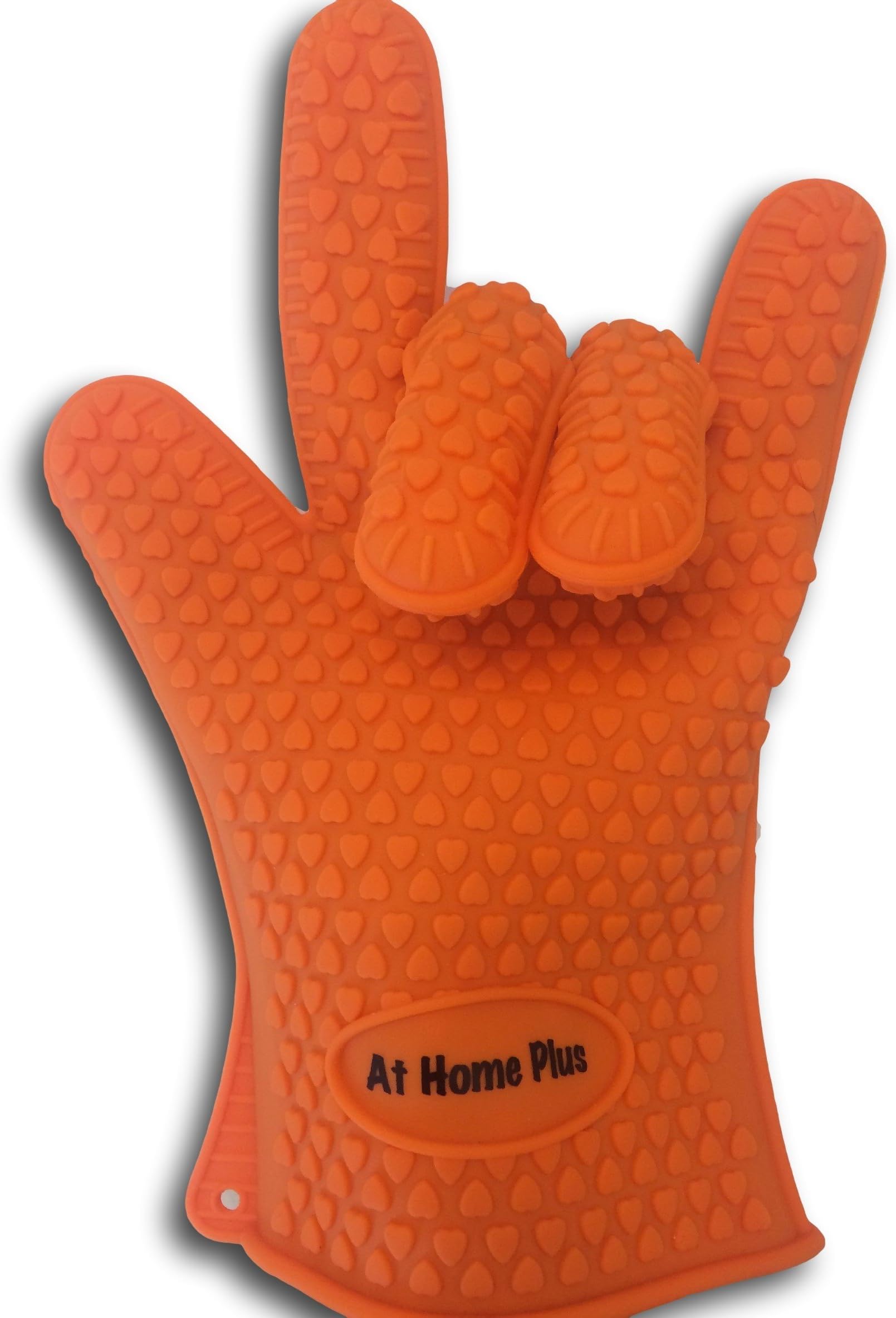 Heat Resistant Silicone BBQ Gloves- Best Oven Grill Gloves, Great for Cooking, Boiling-Water Proof