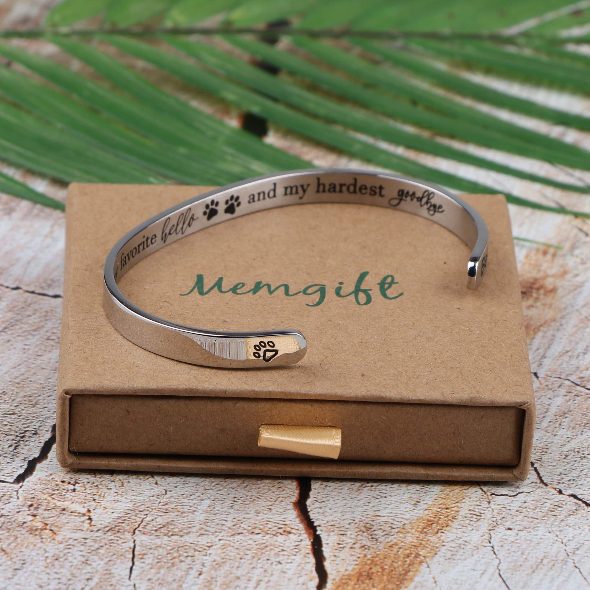 Dog Memorial Bracelet for Women Girls Remembrance Sympathy Memory Loss ...