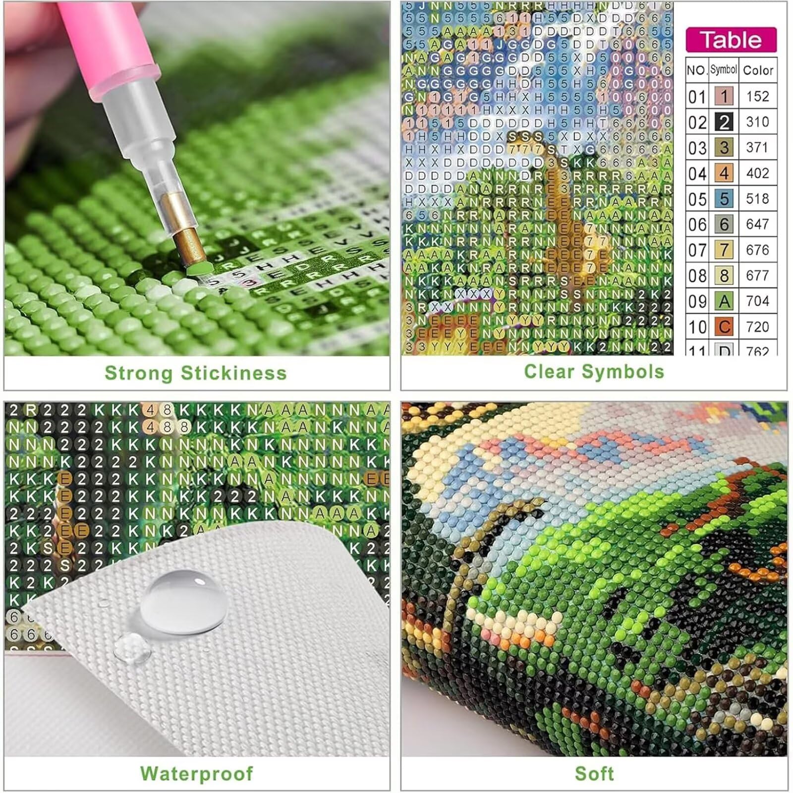 Diamond Painting Klimt 60x30cm - Vollbohrer DIY Diamant Bild