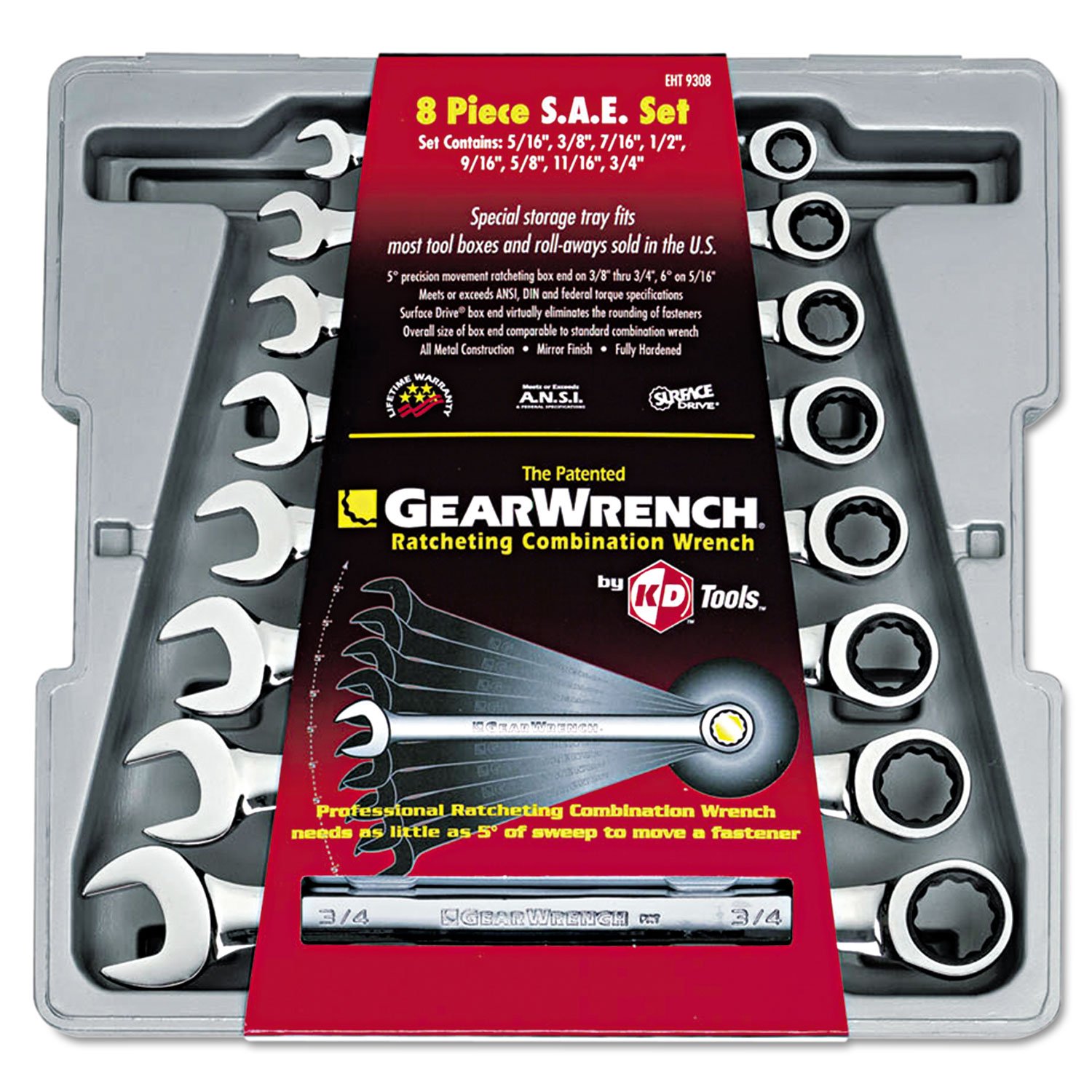 WEN 16-Piece Reversible Ratcheting Metric Combination Wrench Set - 7mm To 22mm, Chrome Vanadium Steel, With Storage Pouch