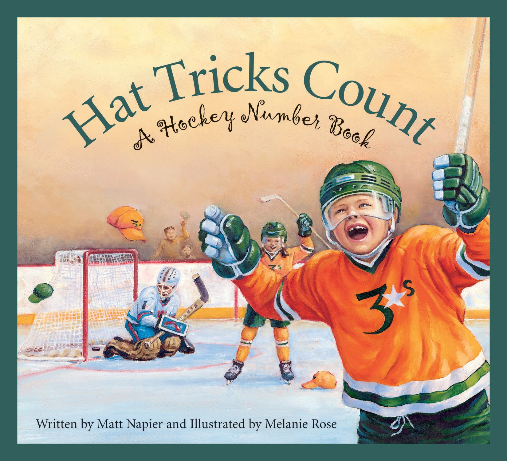 Hat Tricks Count: A Hockey Number Book (Sports) Hardcover – Picture Book, September 23, 2005