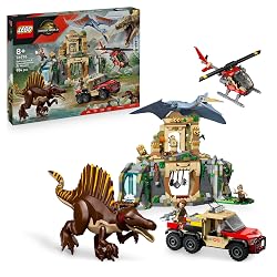Offerta LEGO Jurassic World Missione Aerea con Spinosauro e Quetzalcoatlus in sconto oggi