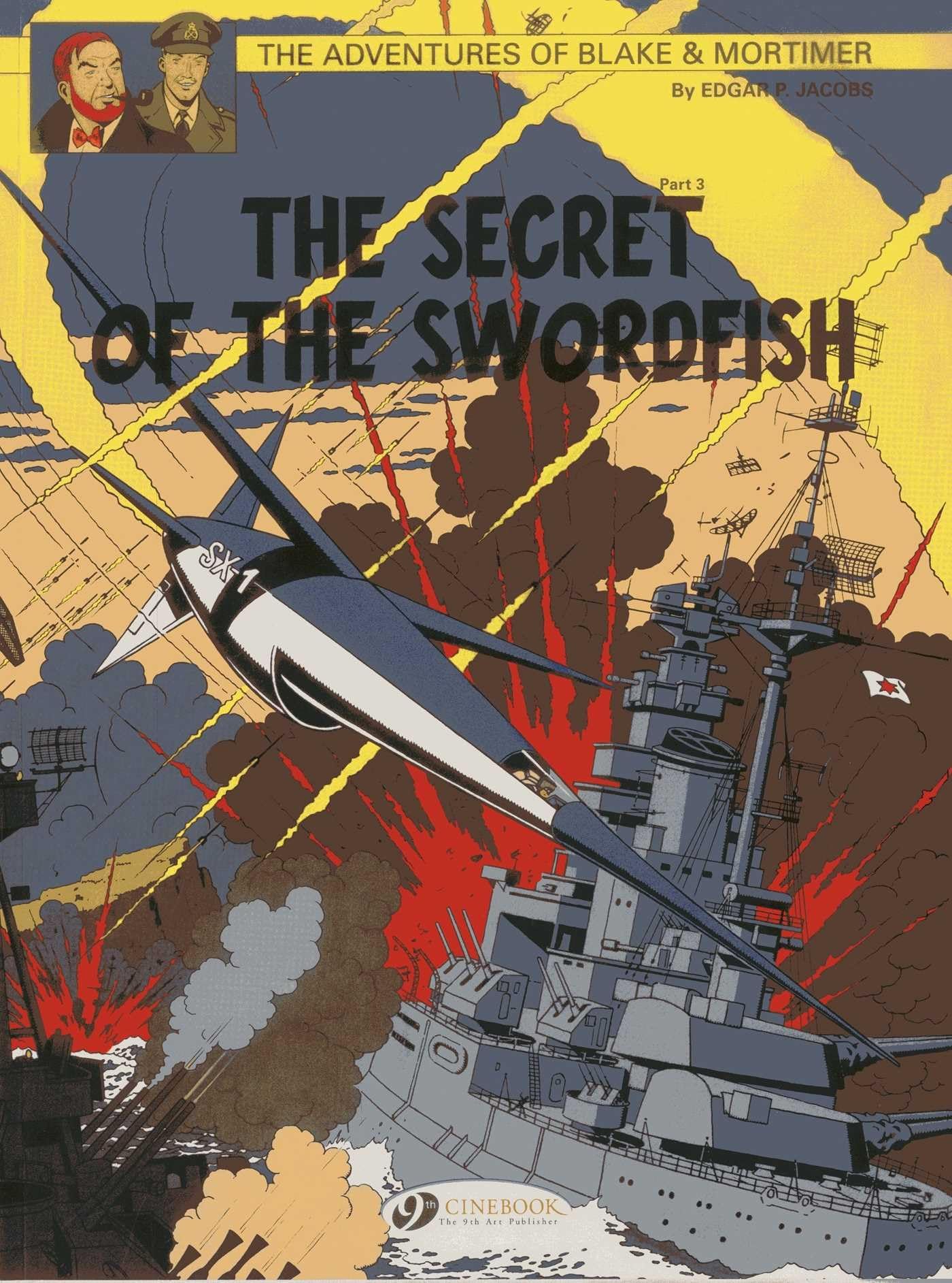 Blake & Mortimer 17 - The Secret of the Swordfish  by Edgar P. Jacobs PAPERBACK
