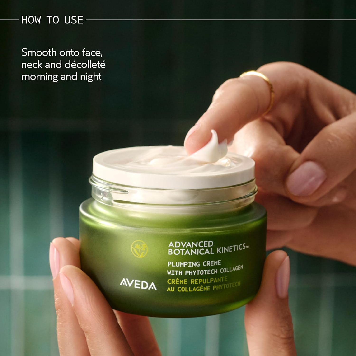 Aveda Advanced Botanical Kinetics Plumping Cream | Firming and visibly reducing wrinkles | Vegan | Full Size | Refillable | 1.7 Fl Oz - Image 4