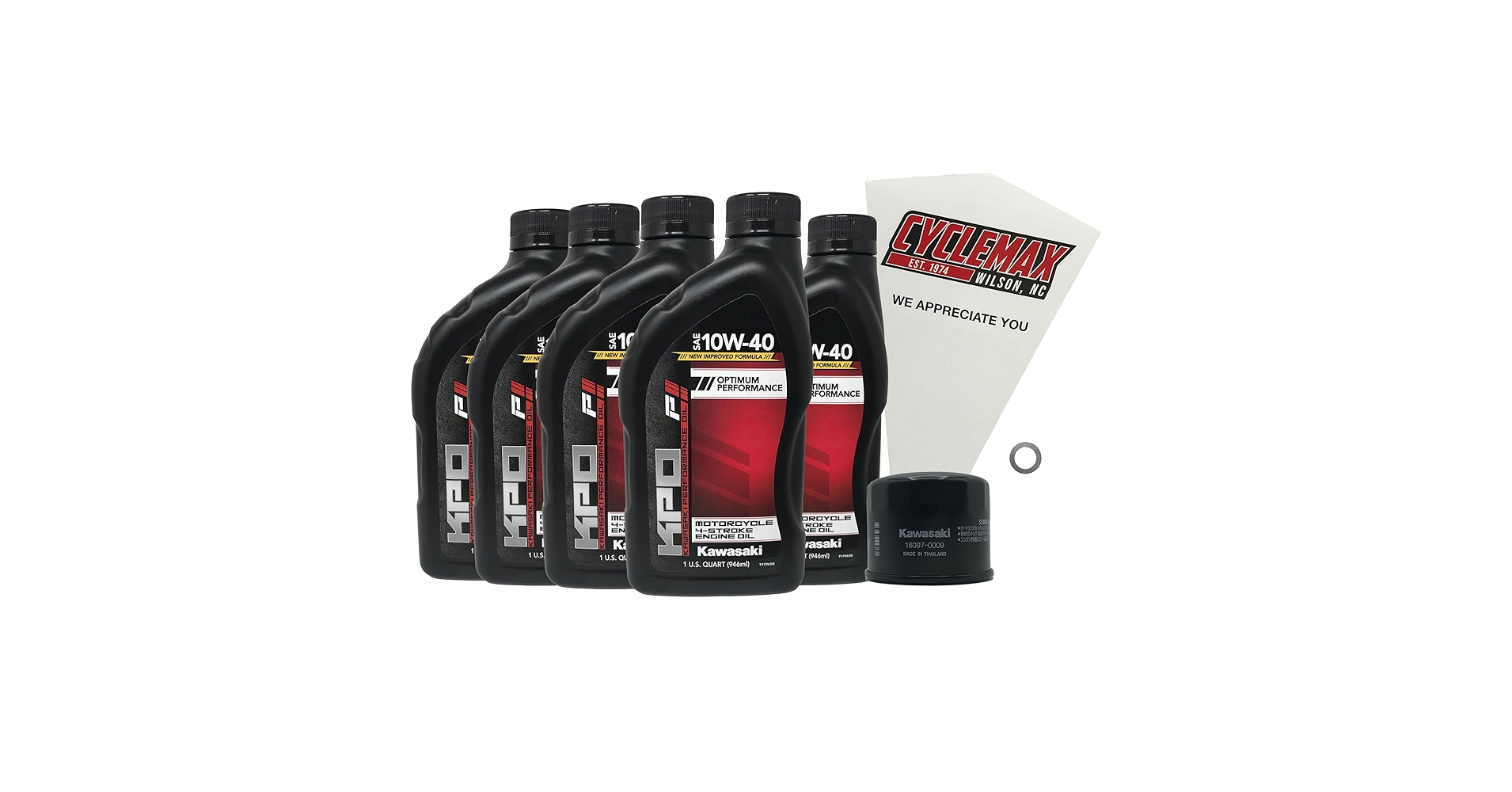 SIX-CHANGE EXPLOSION 4枚セット Amazon.com: Cyclemax Oil Change Kit compatible with 2004
