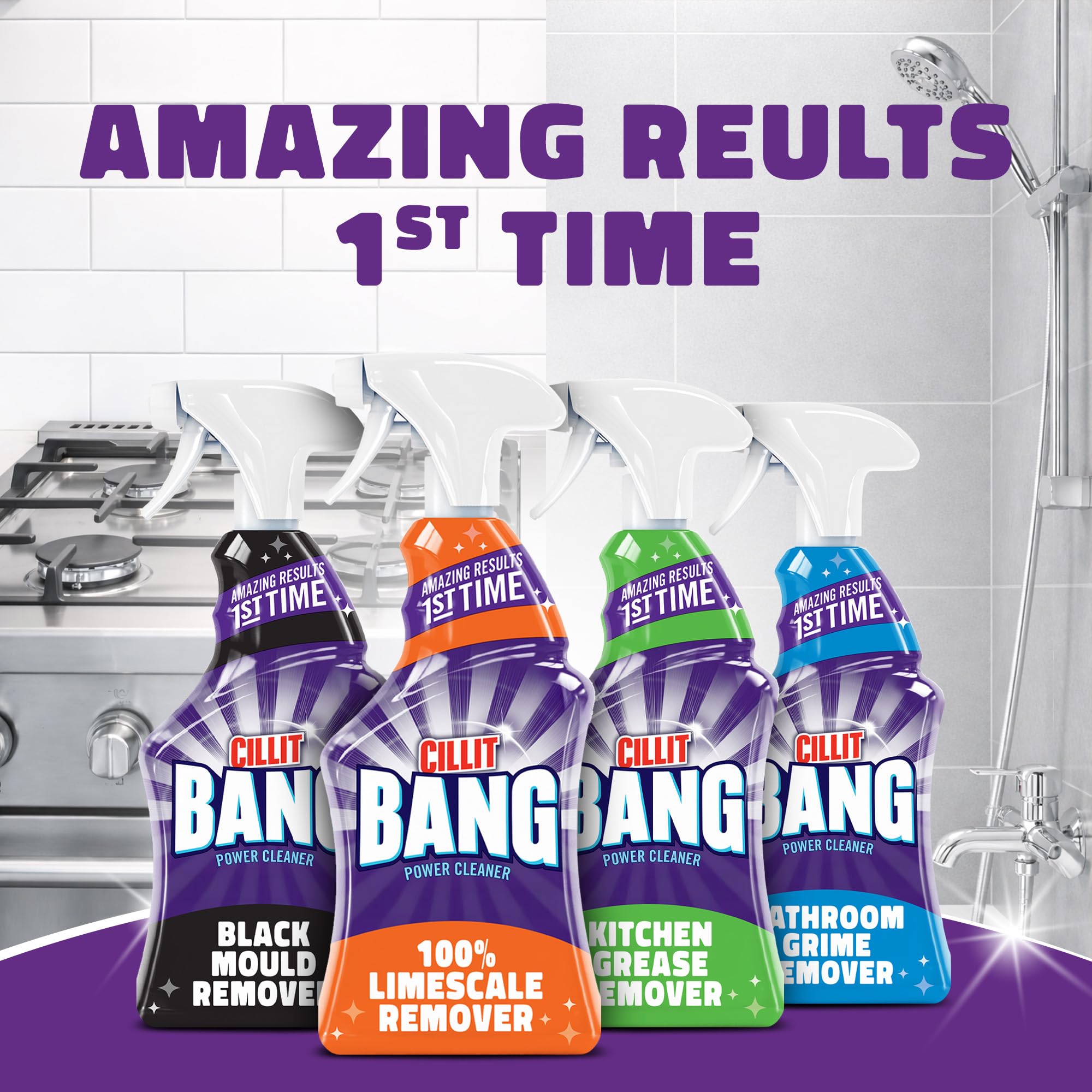 Cillit Bang Black Mould Remover, 750ml – Effortless Shine for Damp Areas — view 7
