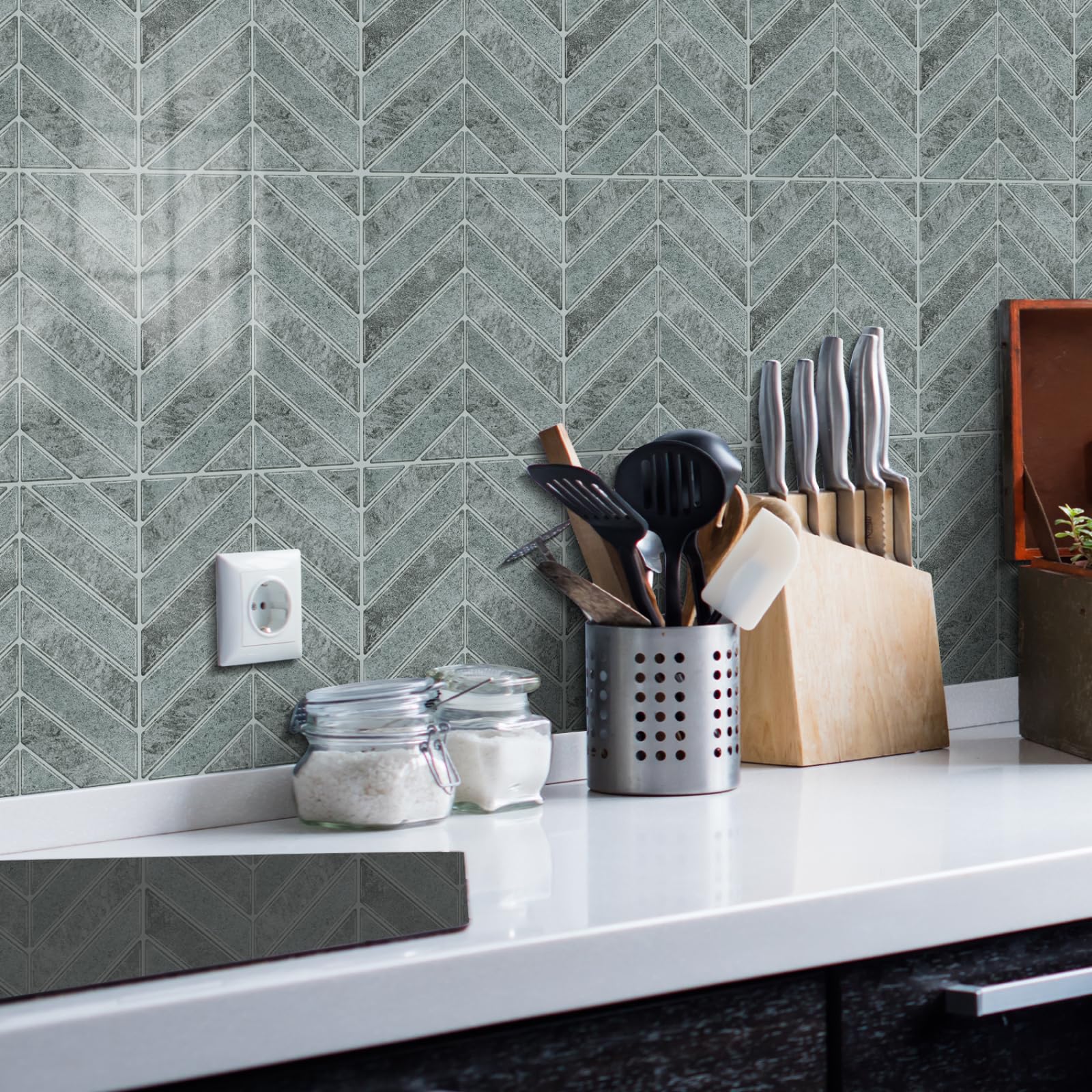 Pavimento Pvc Adesivo Piastrelle Adesive Cucina Bagno Adesivi Murali