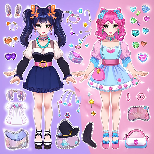 Anime Doll Makeover: Dress Up Game