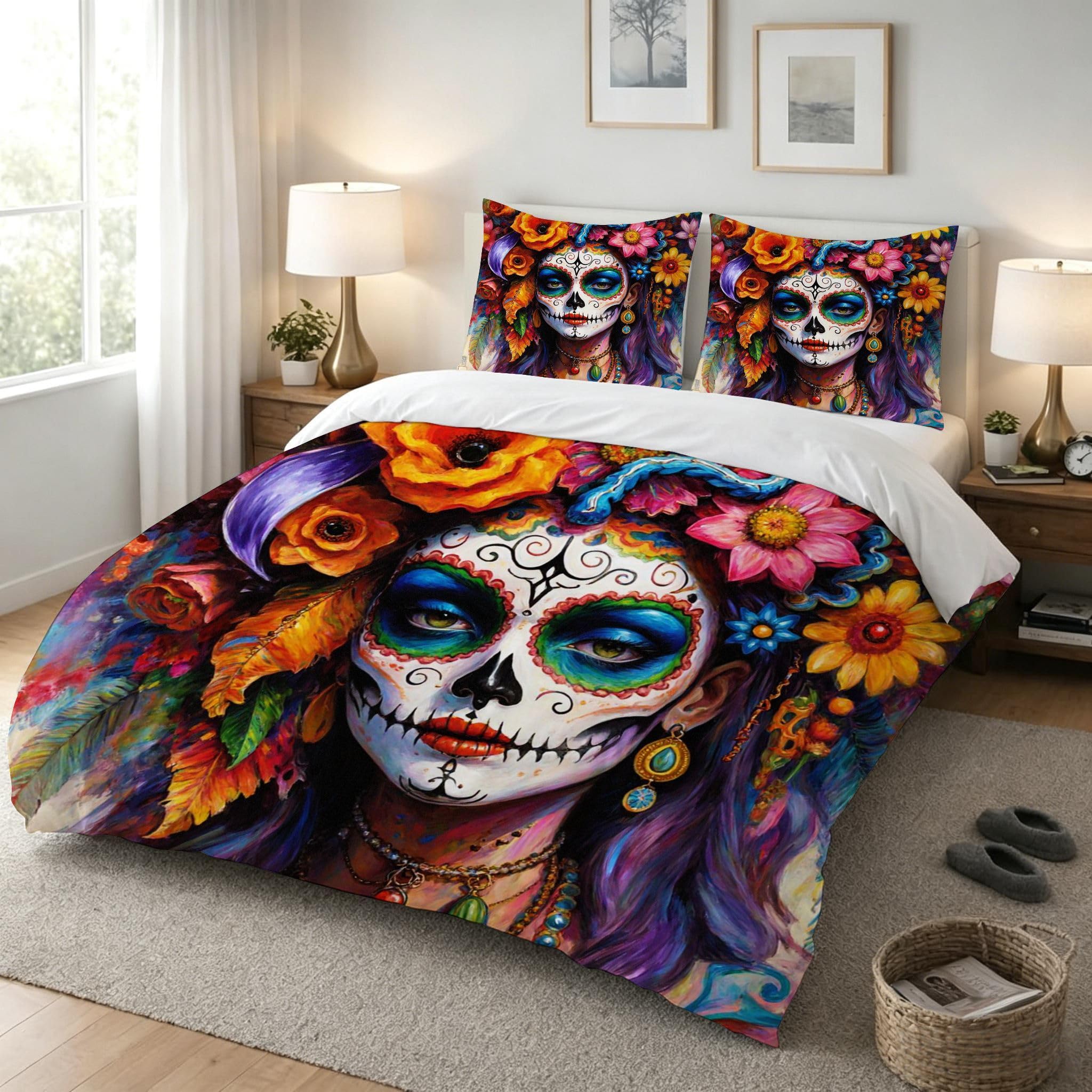 Funda Nórdica 240x260 cm Mujer Colorida para 180 camas-G112