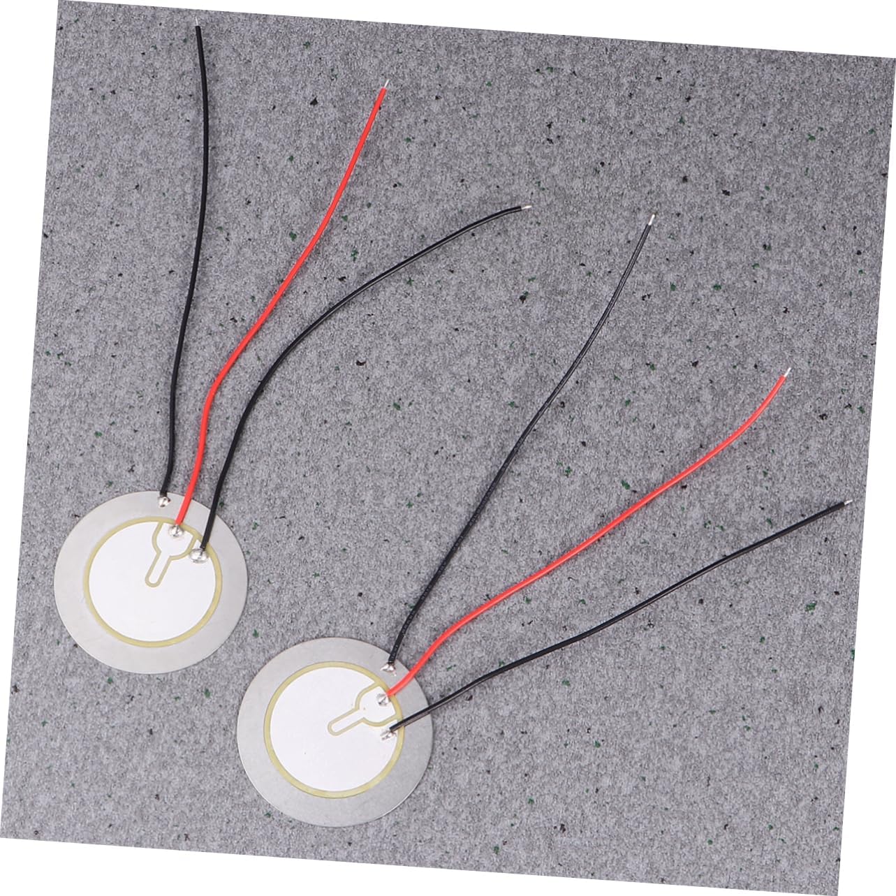 20pcs Piezo Alarm 35mmgl Steel Sheet Piezo Electronic Disc for Thin Electronics