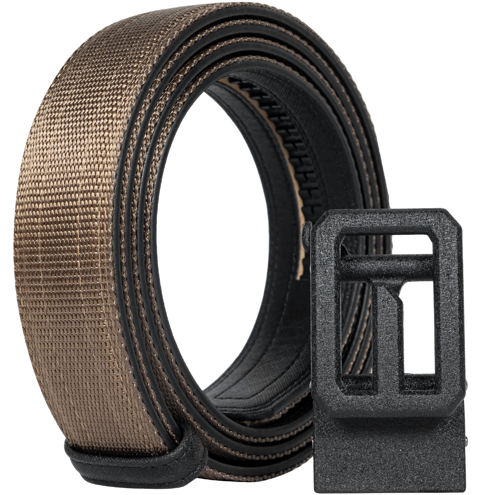 OneTigrisTactical Gun Belt - Airsoft Battle Belt Reinforced EDC Belt Nylon Gun Belts for Men Concealed Carry, CCW Belt Fits Waist 28" to 54"