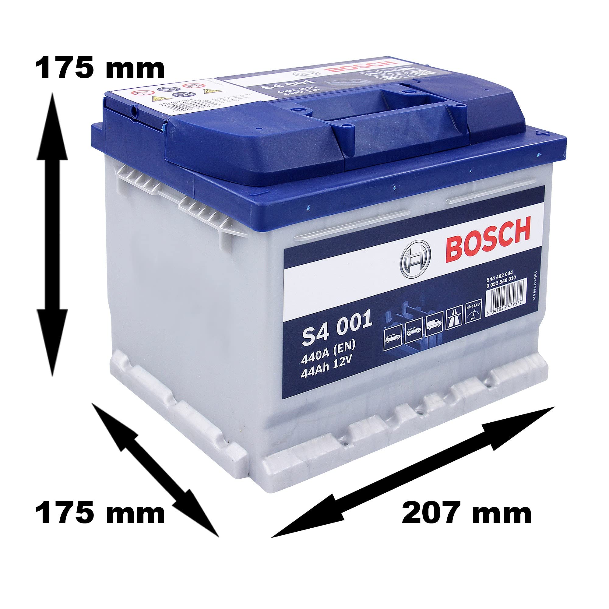 Bosch S4 001 Car Battery 44 A H 440 12 | Senegal