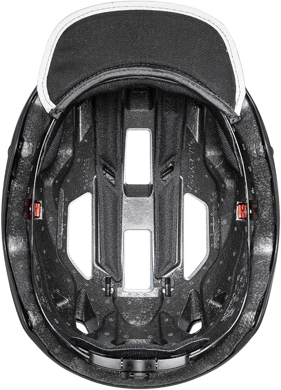 Uvex Stride Style Kerékpáros Bukósisak - Egyéni Méretbeállítás, Német Minőség, Hardshell Technológia, 53-56 cm, Fekete Matt, Unisex