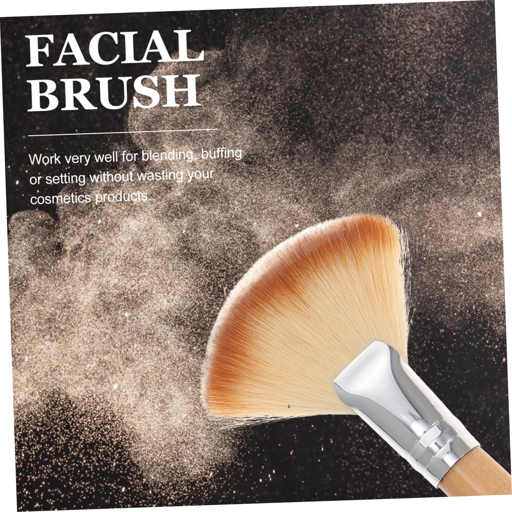 10piezas Brochas De Maquillaje Para Rostro De Mango y Pelo Para Contornear y Resaltar Herramientas De Maquillaje Profesionales