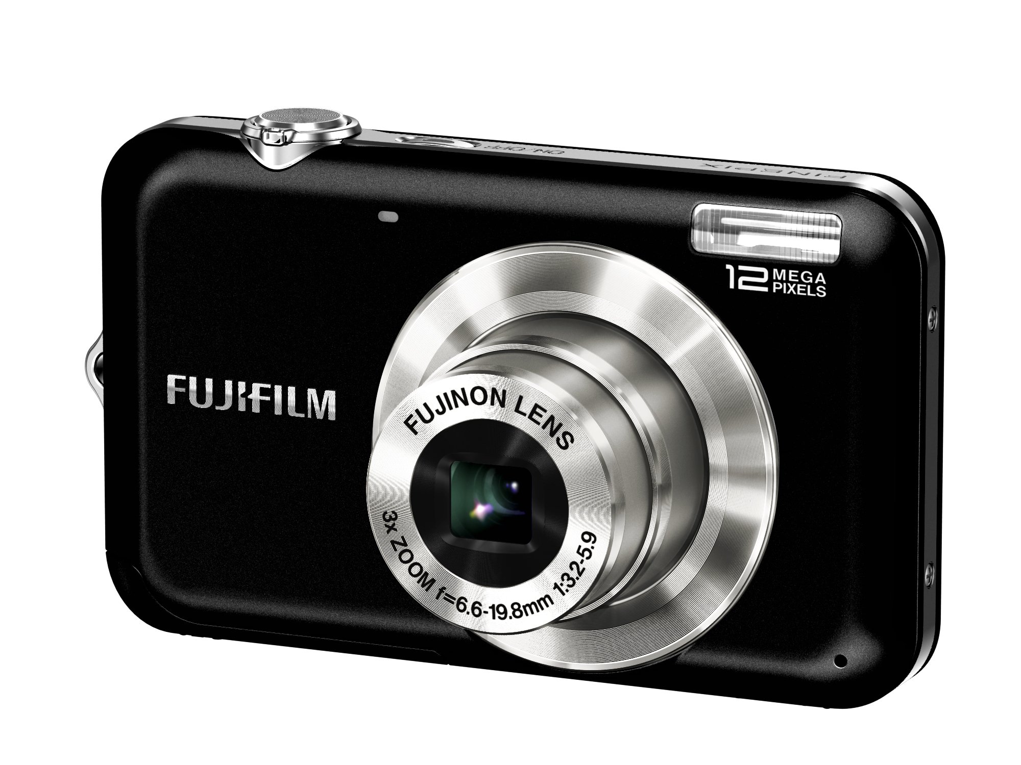 Fujifilm FinePix JV100 Digital Camera - Black (12MP, 3x Optical