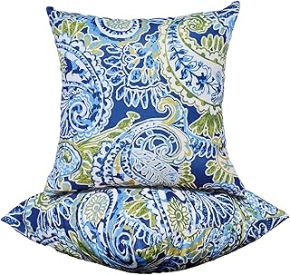 Outdoor Throw Pillows - Decorative Pillows with Insert Included Set of 2...