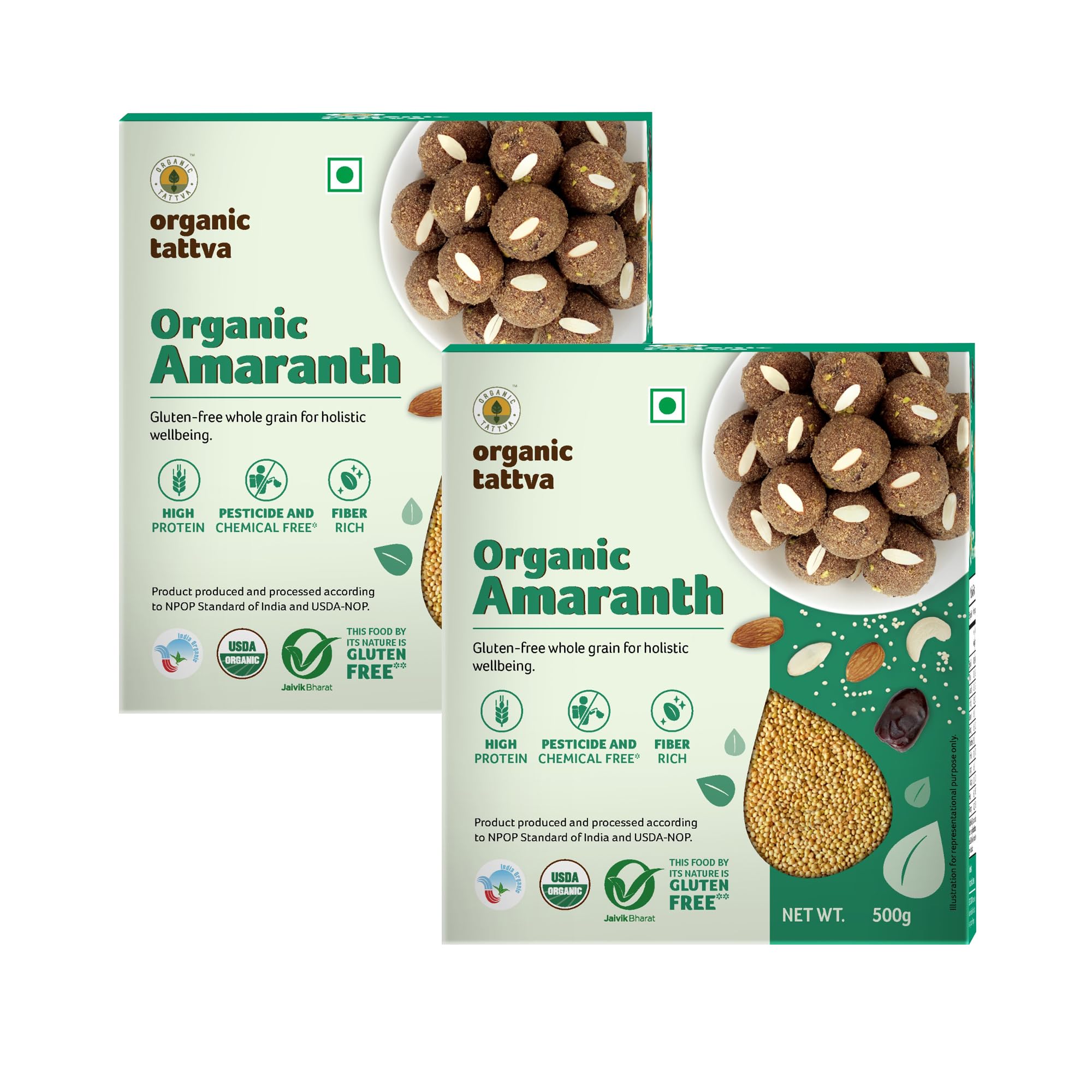 Organic Tattva, Organic Gluten Free Amaranth (Rajgira) Seeds 500 Gram | Rich in Fiber and Protein | Fast Friendly | Ramdana Seeds | Naturally Gluten Free| Pesticide and Chemical Free | NO Cholesterol and NO Trans-Fat (B09SZJLL2Y) Amazon Price History, Amazon Price Tracker