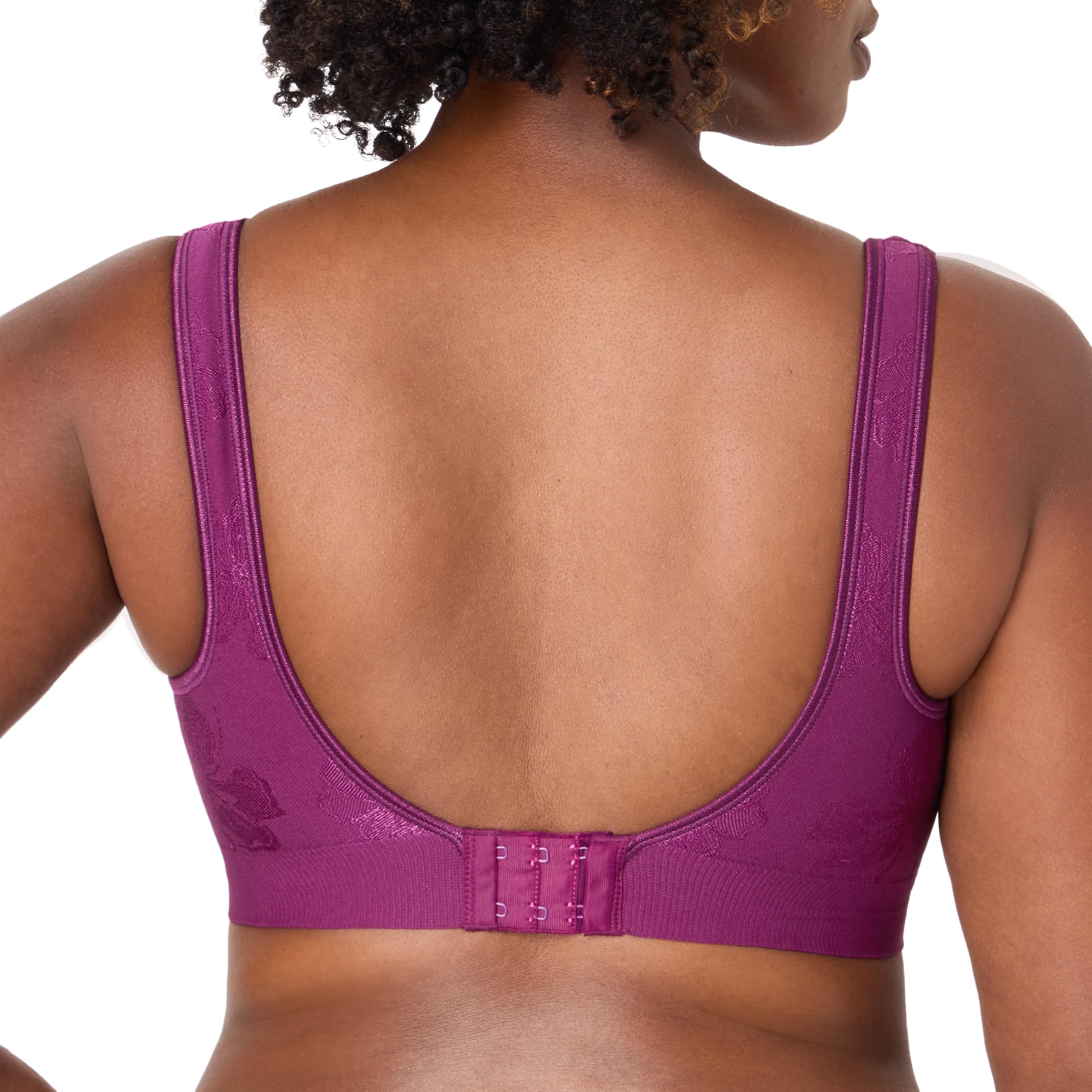 Bali Brasier sin aros para mujer, Comfort Revolution para mujer, forma específica, sin costuras, cobertura completa
