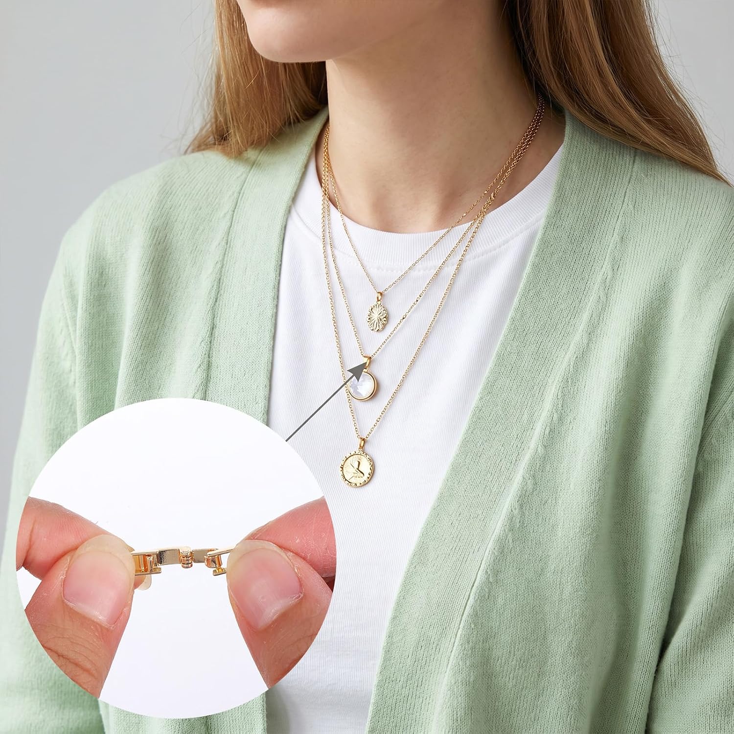 12x Fold Over Bracelet Clasps, Gold Bracelet Extender Accessories