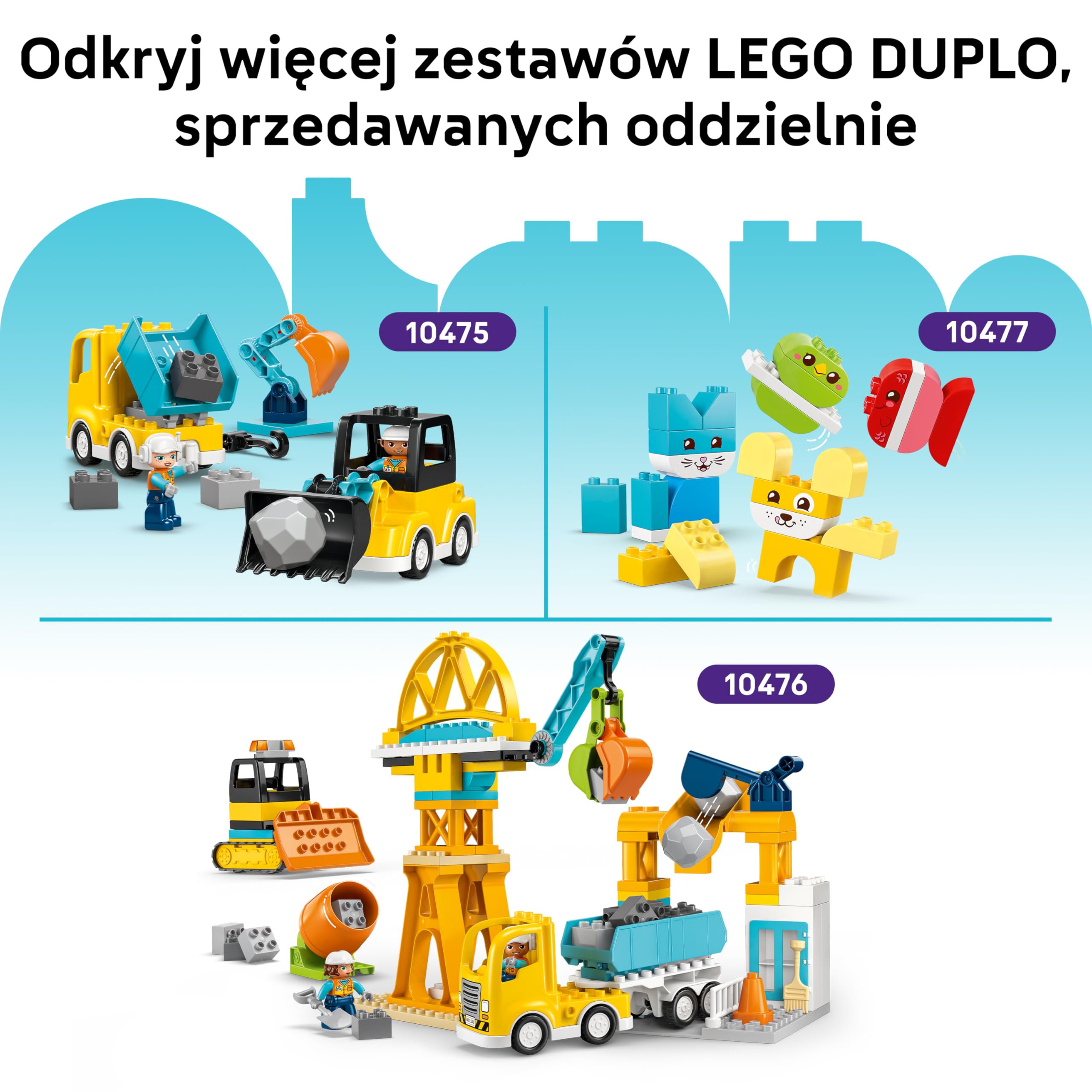 LEGO DUPLO Nowoczesny dom rodzinny 3 w 1 z figurkami 10470 | domek 3 w 1, klocki dla 2-latka, prezent dla dziewczynki i chłopca 2+, 166 elementów