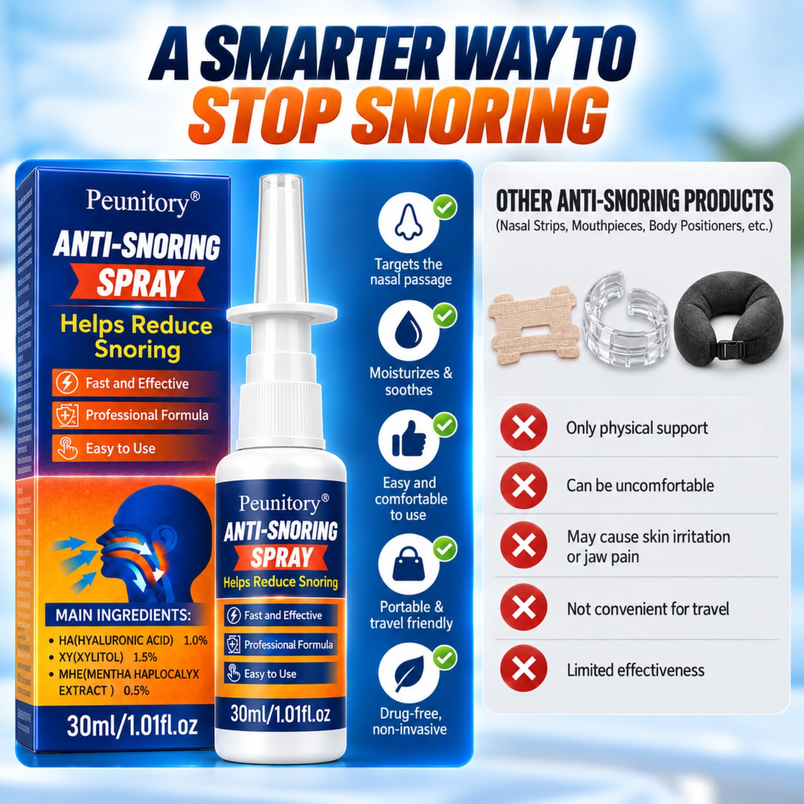 Anti Snoring Spray - Snoring Solution & Snore Stopper, 30ml — Amazon image 7