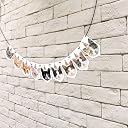 WOBBOX Cat Birthday Decoration "Cat Faces" Bunting Banner, Kitty Birthday Decoration Items gallery image