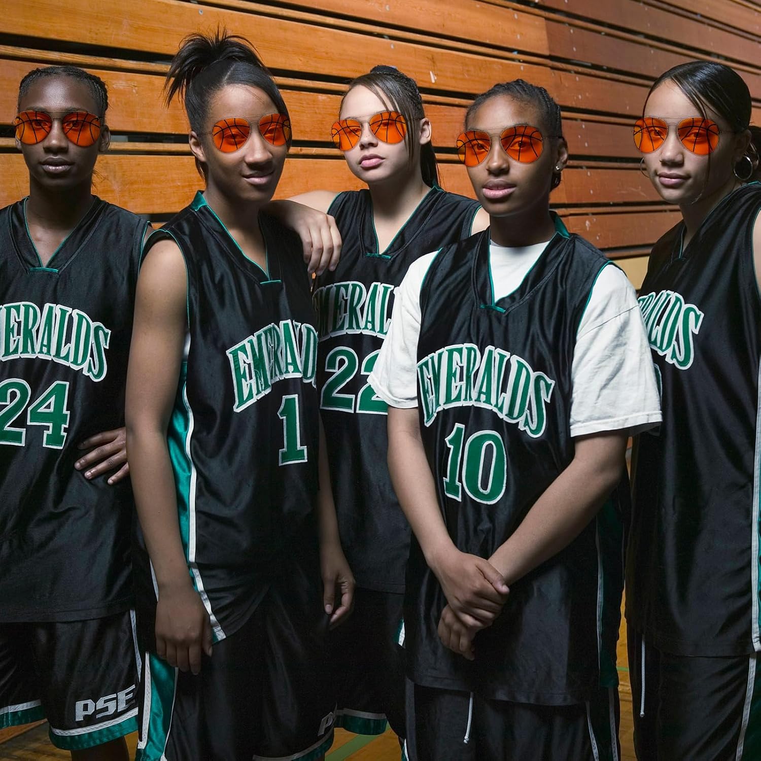 Mepase 12 Pcs Basketball Soccer Baseball Softball Party Favors Sport Glasses Team Gift Bags Stuffers for Women Men Birthday - Image 5