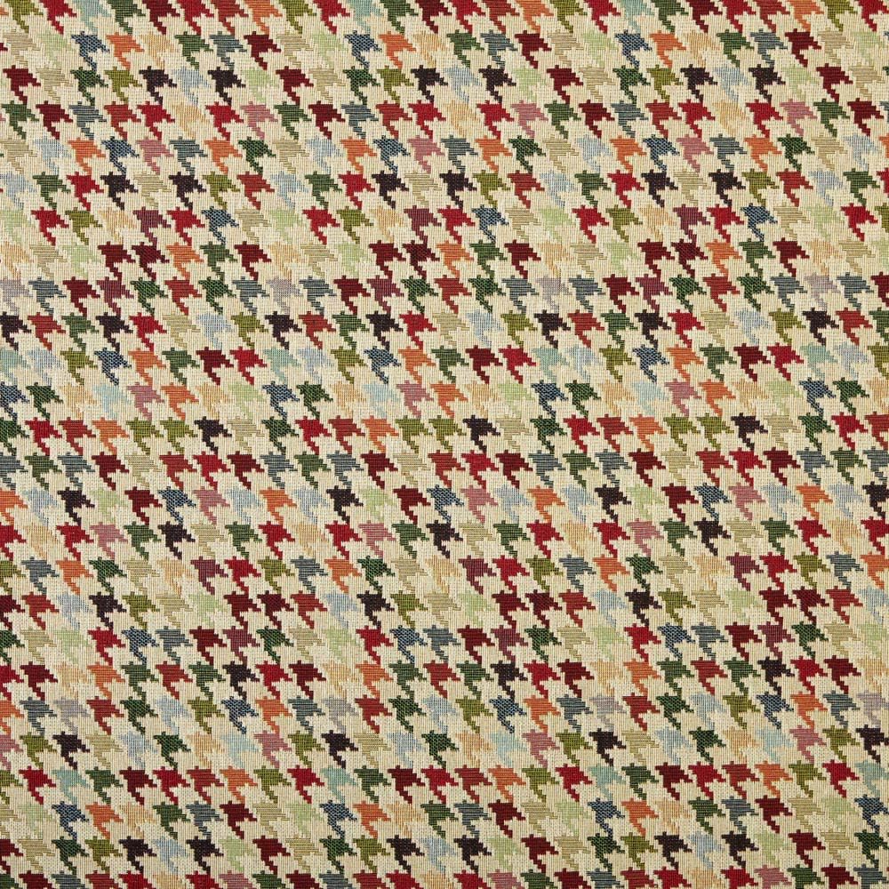 Kt KILOtela - Tela Tapicería, Jacquard Gobelino, Tapizar Sillas, Cojines, Cabecero, Sofá, Bolsos, Resistente al Desgaste, Costura, 100 cm Largo x 280 cm Ancho, Geométrico, Multicolor, 1 metro — view 45