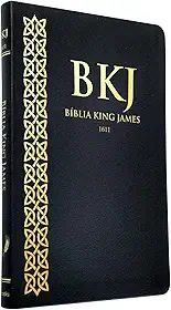 Bíblia King James - Ultrafina Preta com Pilcrow
