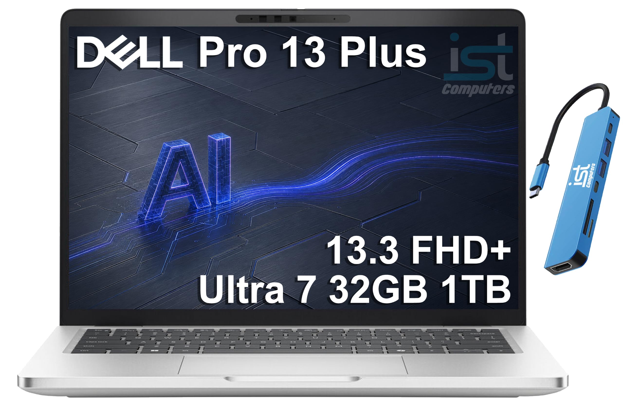 Amazon.com: Dell Pro 13 Plus PB13250, 13.3